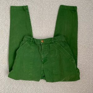 Big Bud Press Kelly Green High-Waisted Pencil Pants